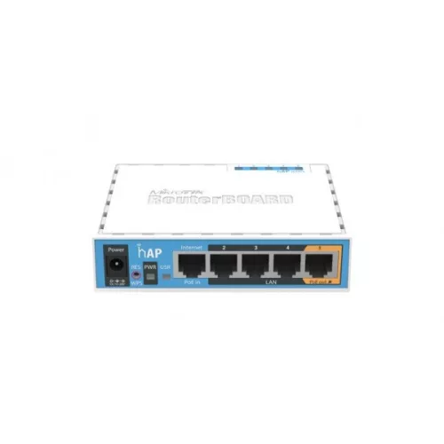 MikroTik 951Ui-2nD hAP 5x FE LAN L4 64Mb Vezeték nélküli router