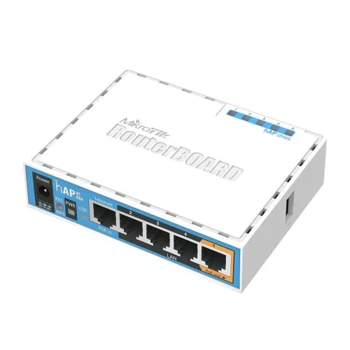 MikroTik RB952Ui-5ac2nD hAP ac lite L4 5xFE LAN port Dual-band Vezeték nélküli router