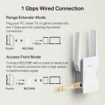 TP-Link RE225BE BE3600 Dual-Band Wi-Fi 7 Range Extender
