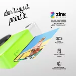 Kodak Printomatic instant fényképezőgép Zink 2x3 zöld