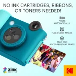 Kodak Smile+ digitális instant fényképezőgép és mobilnyomtató kék