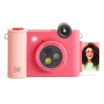 Kodak Smile+ digitális instant fényképezőgép és mobilnyomtató fukszia