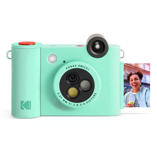 Kodak Smile+ digitális instant fényképezőgép és mobilnyomtató Zöld