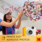 Kodak Smile+ digitális instant fényképezőgép és mobilnyomtató Fehér