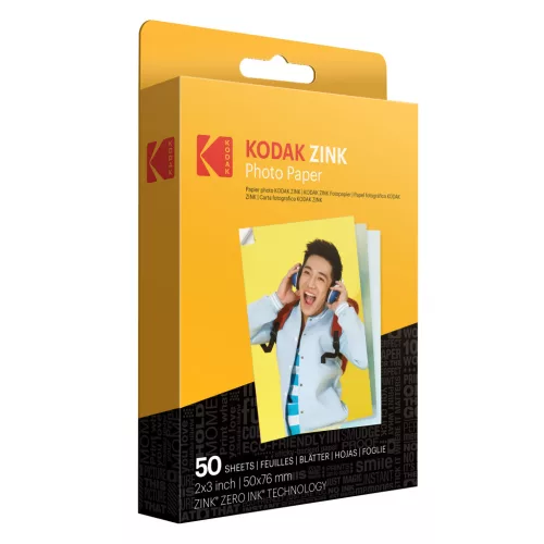Kodak 2x3 hüvelykes Zink fotópapír 50 lap