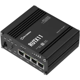   Teltonika RUTX11 3xGbE LAN 2xminiSIM 4G/LTE CAT6 Bluetooth Dual-Band 802.11ac Vezeték nélküli Gigabit ipari LTE router
