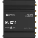 Teltonika RUTX11 3xGbE LAN 2xminiSIM 4G/LTE CAT6 Bluetooth Dual-Band 802.11ac Vezeték nélküli Gigabit ipari LTE router