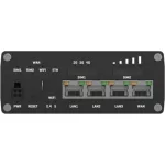 Teltonika RUTX11 3xGbE LAN 2xminiSIM 4G/LTE CAT6 Bluetooth Dual-Band 802.11ac Vezeték nélküli Gigabit ipari LTE router