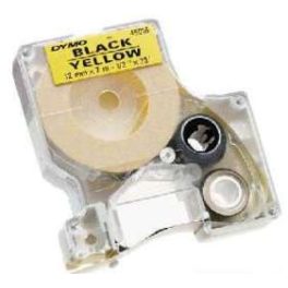   Utángyártott DYMO D1 43618 f.szalag 6mm x 7m sárga fekete #S0720790 IK