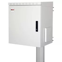   Lande LN-SBO-IP5512U6060-LG SAFEbox 19" 12U 600x600 kültéri szürke fali rack szekrény