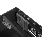 Lanberg SC01-4504-08B 19 4U SZÉL:430mm MÉLY:450mm MAG:177mm táp nélküli rack szerver ház