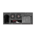 Lanberg SC01-4504-10B 19 4U SZÉL:430mm MÉLY:450mm MAG:177mm táp nélküli rack szerver ház