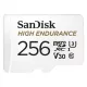 SanDisk, SD Kártya, 256GB, High Endurance, 100Mb/s