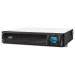 APC SMC1500I-2UC Smart-UPS C 1500VA 900W LCD 230V 2U Rack Smart Connect szünetmentes tápegység