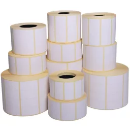 Tekercses THERMO címke 50x30mm 25/500 Fehér