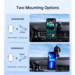 Choetech Telefon (15W,töltős, gravitációs,szellőzőre,USB-C), tartó