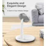 Choetech 2-1ben (Mágneses Wireless,fehér), töltő