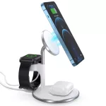 Choetech 15W (3-1ben, Wireless mobil, mágneses gyorstöltő), töltő