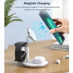 Choetech 15W (3-1ben, Wireless mobil, mágneses gyorstöltő), töltő