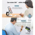 Choetech 15W (3-1ben, Wireless mobil, mágneses gyorstöltő), töltő