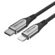 Vention USB-C 2.0/M -> Lightning 2m, kábel