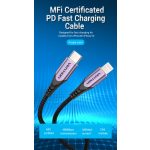 Vention USB-C 2.0/M -> Lightning 1m,kábel
