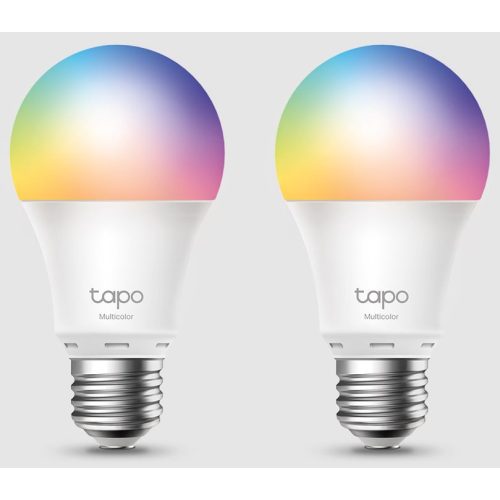 TP-LINK Tapo L530E(2-pack) Smart WiFi Light Bulb, Multicolor