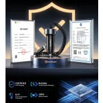 Choetech USB-C*2+A (65W,3-portos, autós, gyorstöltő), töltő