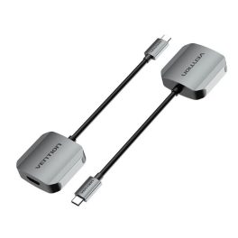   Vention USB-C -> VGA (0,15m Szürke Aluminum Ötvözet) konverter
