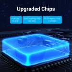 Vention USB-C -> USB3.0*3/TF/SD/PD (0,15m Szürke Aluminum Ötvözet), Hub