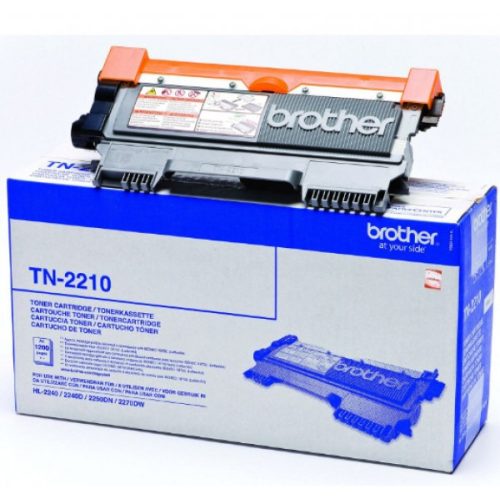 Brother TN-2210 Toner Black 1.200 oldal kapacitás