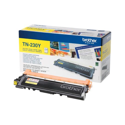 Brother TN230 TN-230 Yellow Eredeti Toner 1.400 oldal kapacitás