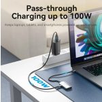 Vention USB-C -> HDMI/USB 3.0 x 3/RJ45/SD/TF/PD (0,15m Szürke Aluminum Ötvözet) Dokkoló