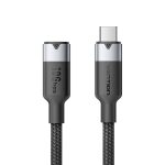 Vention USB-C 3.2/M -> USB-C 3.2/F, 1m,(hosszabbító, fekete, Gen2, 10Gbps), kábel