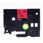 Utángyártott BROTHER TZe431 szalagkazetta 12 mm x 8m laminált piros alapon fekete felirat