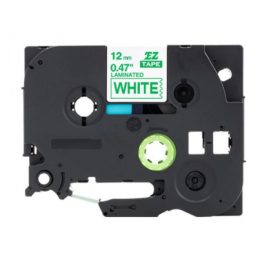   Utángyártott BROTHER TZe236 szalagkazetta 12 mm x 8 m fehér alapon zöld felirat