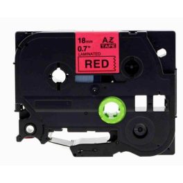   Utángyártott BROTHER TZe441 szalagkazetta 18 mm x 8m laminált piros alapon fekete felirat