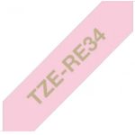 Brother TZe-RE34 12 mm széles 4 m hosszú szövetszalag