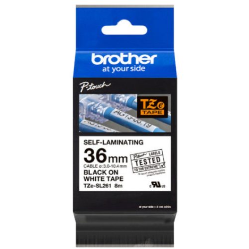 Brother TZE-SL261 36mm széles, 8m hosszú szalagkazetta