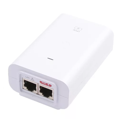 Ubiquiti U-POE 48V 0,32A tápegység Gigabit LAN porttal