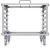 Ubiquiti U-Rack-6U-TL 19 6U 460mm mély nyitott mini rack szekrény