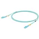 Ubiquiti UACC-OFC-MM-2M Duplex optikai patch kábel LC-LC csatlakozóval 50/125 OM3 PVC 2 m