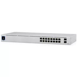   Ubiquiti UniFi USW-16-POE Gen2 16port GbE LAN 8x PoE+ 2xGbE SFP port L2 menedzselhető switch