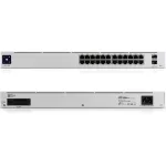 Ubiquiti UniFi USW-PRO-24-POE Gen2 24port GbE LAN 16xPoE+ 8xPoE++ 2xSFP+ port L3 menedzselhető switch