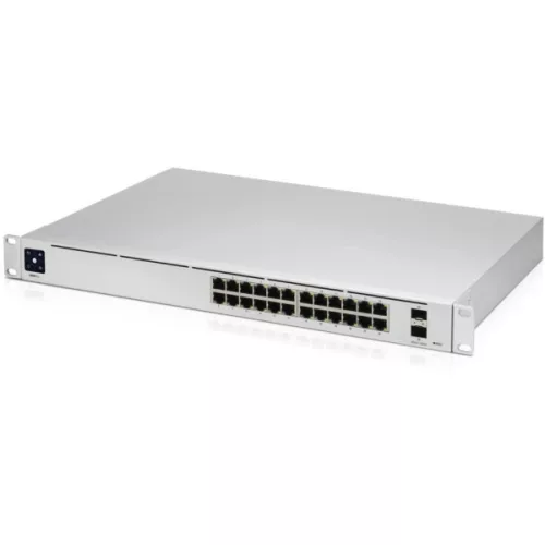 Ubiquiti UniFi USW-PRO-24 Gen2 24port GbE LAN 2xSFP+ port L3 menedzselhető switch