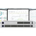 Ubiquiti UniFi USW-PRO-48-POE Gen2 48port GbE LAN 40xPoE+ 8xPoE++ 4xSFP+ port L3 menedzselhető switch
