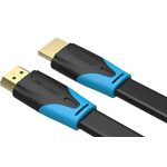 Vention HDMI, (lapos, fekete) , 1m, kábel