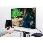 Vention HDMI, 2m, (lapos, fekete) , kábel