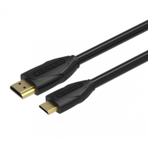 Vention mini HDMI/M -> HDMI/M, (fekete) 1,5m, kábel