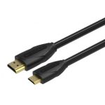 Vention mini HDMI/M -> HDMI/M, (fekete) 2m, kábel